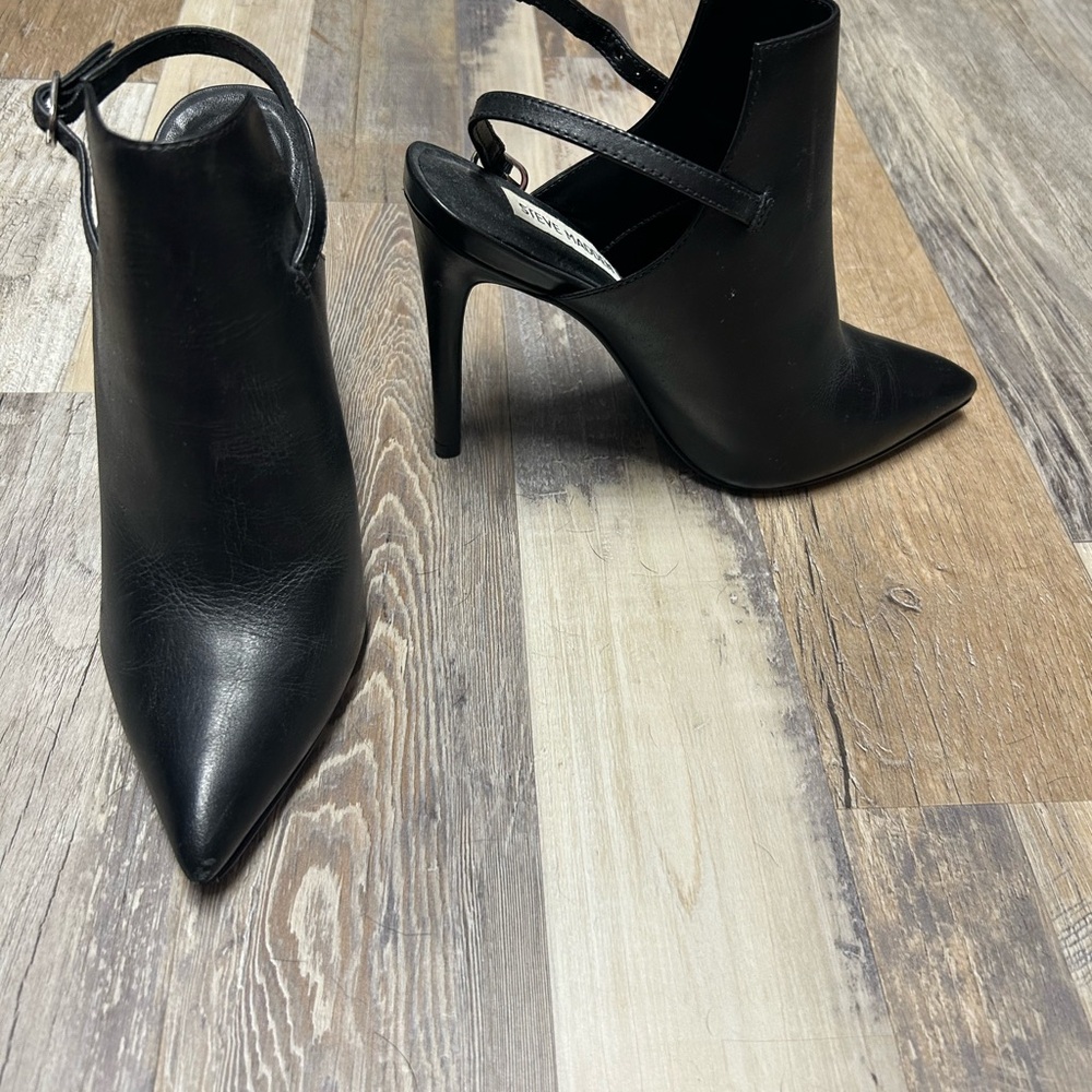 Steve Madden Black Stiletto Heels